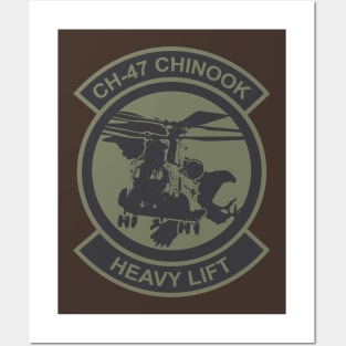 CH-47 Chinook Patch Posters and Art